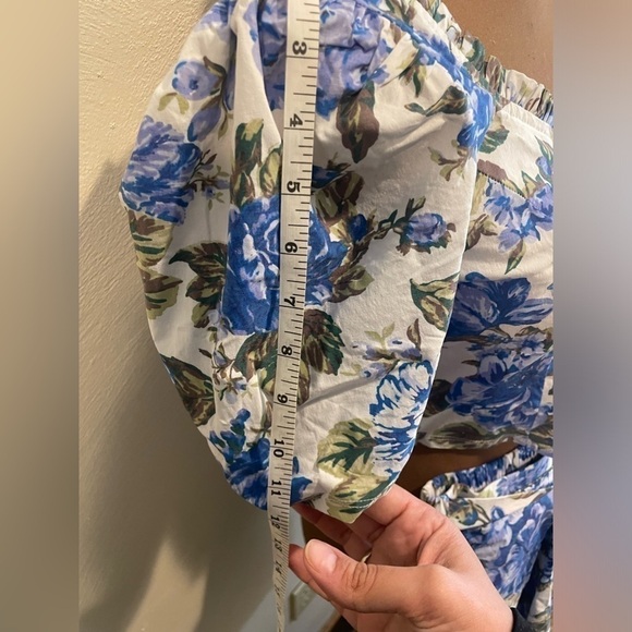 Blashe size m two piece summer outfit. Skort with crop top shirt - Picture 5 of 13